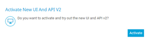 Activate New UI